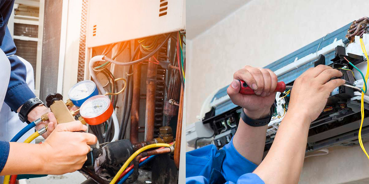 Réparation de systèmes de thermopompe et chauffage