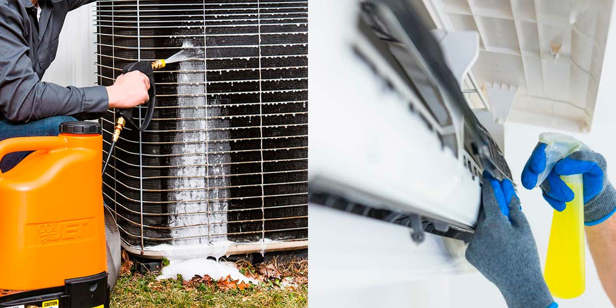 Nettoyage de Climatiseur Split, Chauffage et thermopompe